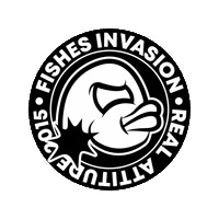 Merioone Fishes Invasion Sticker
