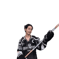 Inline Hockey Sticker by CentPatins