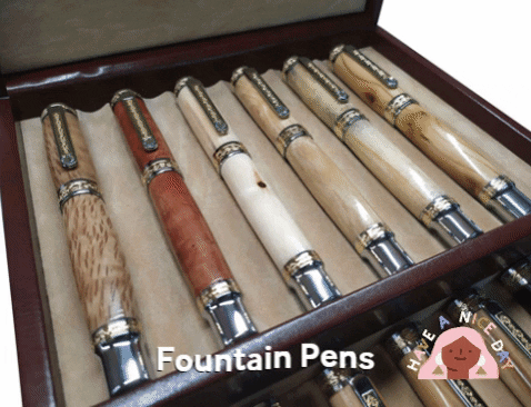 artesanototal giphygifmaker giphyattribution fountainpen collection GIF