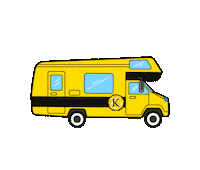 Motorhome Sticker by Kamell