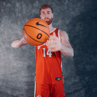 Basketball Noel GIF by Ohio State Athletics