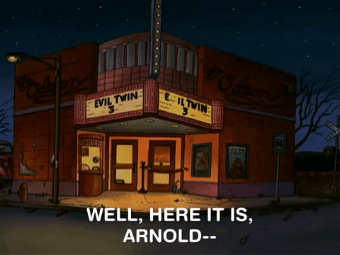 hey arnold nicksplat GIF