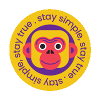 Stay True Sticker by Banana Café Lx