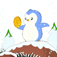 Money Crypto Sticker by Pudgy Penguins