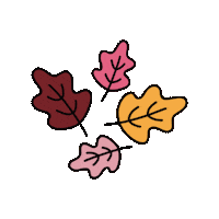 Leaves Sticker by Rosedog