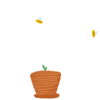 Grow Honey Bees Sticker