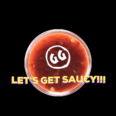 GenghisGrill giphygifmaker sauce saucy stirfry GIF