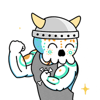 CloverStudios crypto nft strong muscles GIF