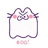 Peek A Boo Cat Sticker