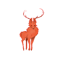 Heart Forest Sticker