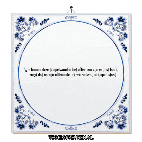 Humor Focus Sticker by Tegelspreuken.nl