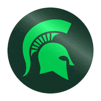 Msu Spartans Sticker by Michigan State University