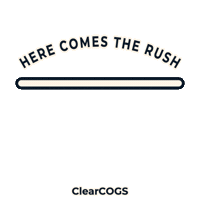 Brace Yourself Here We Go Sticker by ClearCOGS