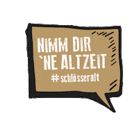 Schloesser_Alt party drink beer cheers Sticker