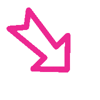 Arrow Pijl Sticker by Zichtbaar Jij