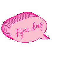 Fijnedag Sticker by Zichtbaar Jij
