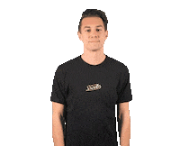 mattdohertydesign design look point down Sticker