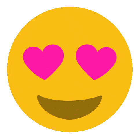 Heart Eyes Emoji Sticker
