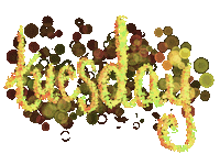 Typography Lights Sticker by daisy maize