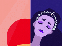 amaliavornicu art animation sun moon GIF