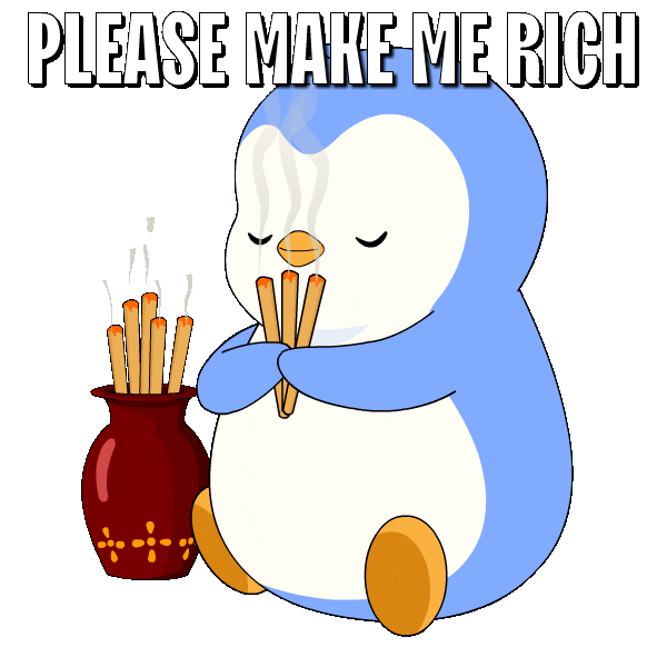 Goal Please Sticker by Pudgy Penguins