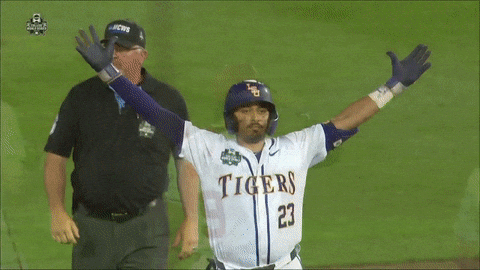 Lsu Tigers Celebration GIF by NCAA Championships