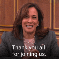 Kamala Harris Thank You GIF by The Democrats