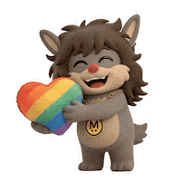 Rainbow Love Sticker