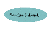 Mandinerhetilap magyarorszag fidesz olvasas olvas Sticker