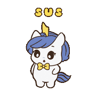 Acting Weird Red Flag Sticker by Brave Unicorn