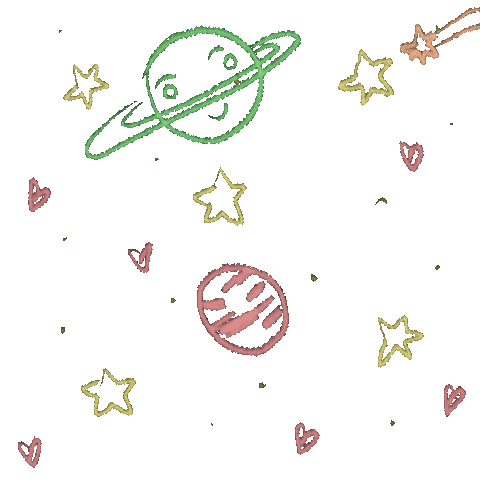 Space Kids Sticker by HAMTARINA