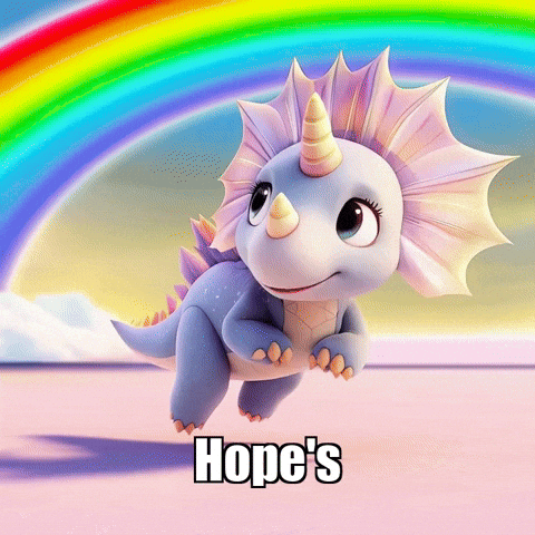 Hope Wisdom GIF by Divineasaur