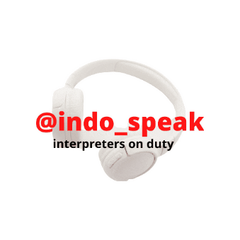 indospeak giphygifmaker indospeak interpretersonduty onsitesimultaneousinterpretation Sticker