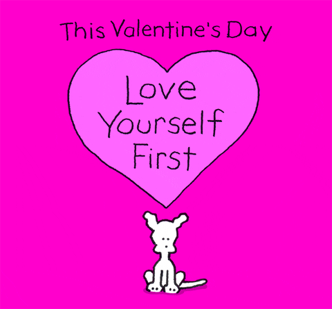 You Are Enough Valentines Day GIF by Chippy the Dog