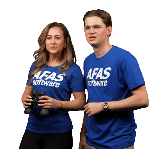 Jochem Verrekijker Sticker by AFAS Software