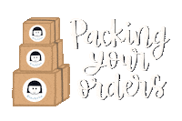 Order Packing Sticker by KiosKana