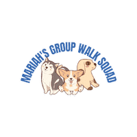 Dog Walker Group Walk Sticker by Luv-A-K9