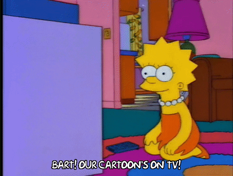 Happy Season 4 GIF by The Simpsons
