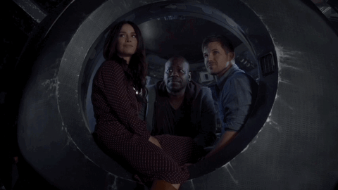 time travel christmas GIF by Sony Pictures Television