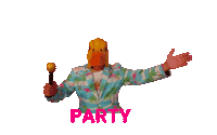 happy fun Sticker by Ingo ohne Flamingo