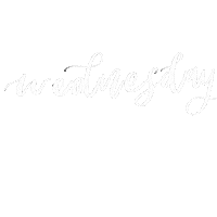 Wednesday Morning Doodle Sticker