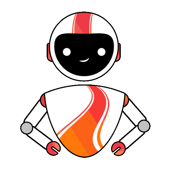 Robot Saludo Sticker by Blendio
