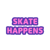 Skate Sticker by BX Rink