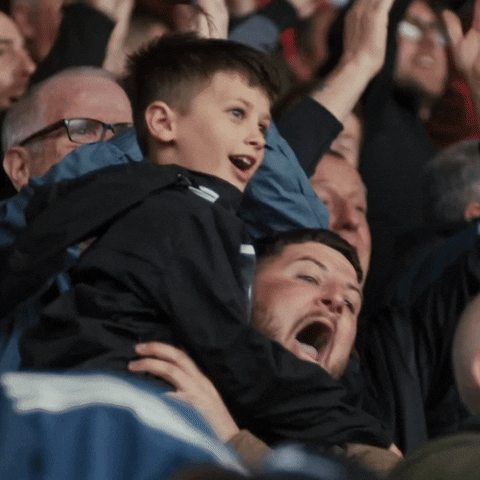 Happy Lets Go GIF by Wrexham AFC