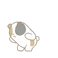 TsaiChueh happy 開心 flowerbear 花熊 Sticker