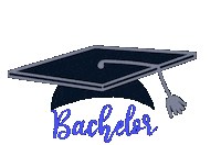 University Bachelor Sticker by Digitalgefluester