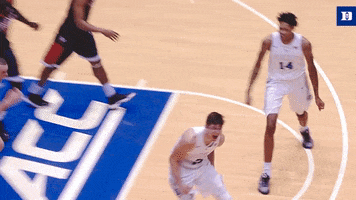 College Basketball Hoops GIF by Duke Men's Basketball