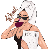 Girl Fashion Sticker