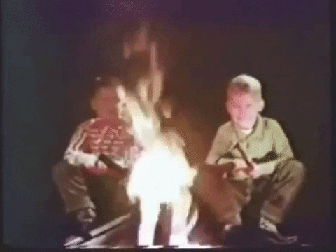 scottok giphygifmaker hot dogs drive-in intermission GIF