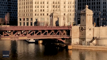 Timelapse Video Captures Mission to Dye Chicago River Green for St Patrick's Day